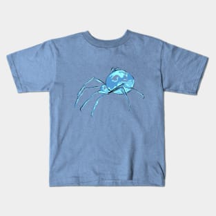 Little Blue Spider Kids T-Shirt